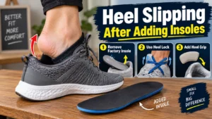 Heel Slipping After Adding Insoles