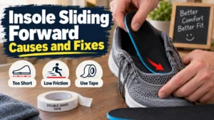 Insole Sliding Forward in the Shoe Causes and Fixes